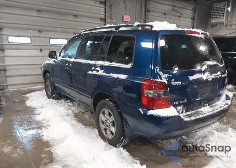 2004 Toyota Highlander V6 z USA, uszkodzony, nr VIN JTEEP21A840044611